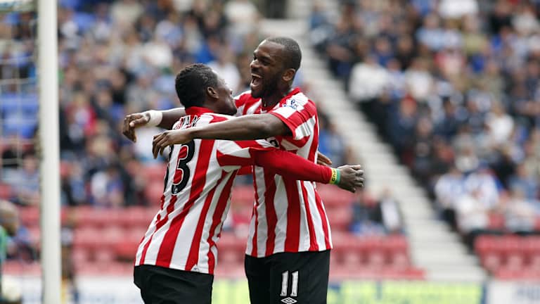 WATCH: Darren Bent caught out as Asamoah Gyan asks why he split their Sunderland partnership